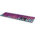 Paint Splatter Purple Magic Keyboard with Numeric Keypad Skin