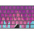 Paint Splatter Purple Magic Keyboard with Numeric Keypad Skin
