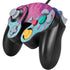 Paint Splatter Purple Nintendo GameCube Controller Skin