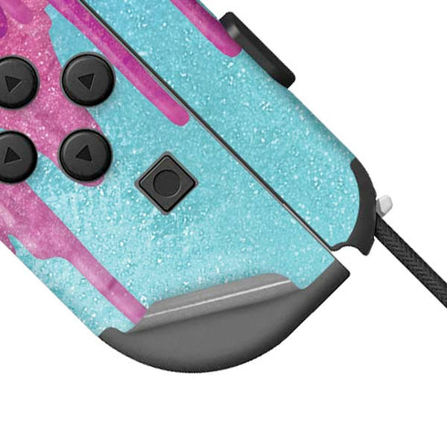 Paint Splatter Purple Nintendo Joy-Con (L/R) Controller Skin