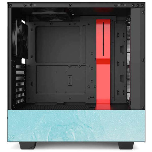 Paint Splatter Purple NZXT H510 Compact ATX Mid-Tower Case Skin