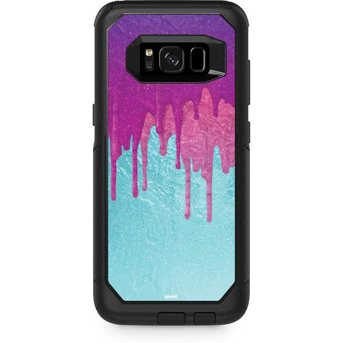 Paint Splatter Purple Otterbox Commuter Galaxy Skin