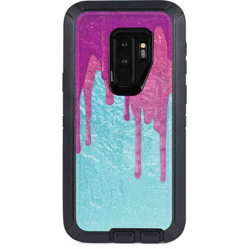 Paint Splatter Purple Otterbox Defender Galaxy Skin