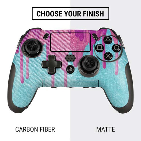 Paint Splatter Purple PlayStation Scuf Vantage 2 Controller Skin