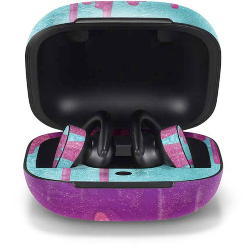 Paint Splatter Purple PowerBeats Pro Skin