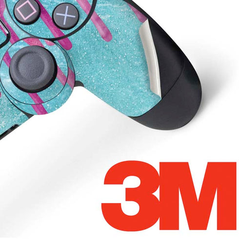 Paint Splatter Purple PS4 Controller Skin