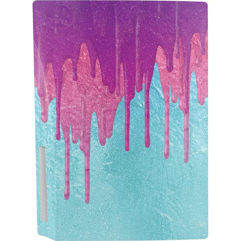 Paint Splatter Purple PS5 Console Skin