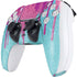 Paint Splatter Purple PS5 Controller Skin
