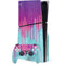 Paint Splatter Purple PS5 Slim Disk Bundle Skin
