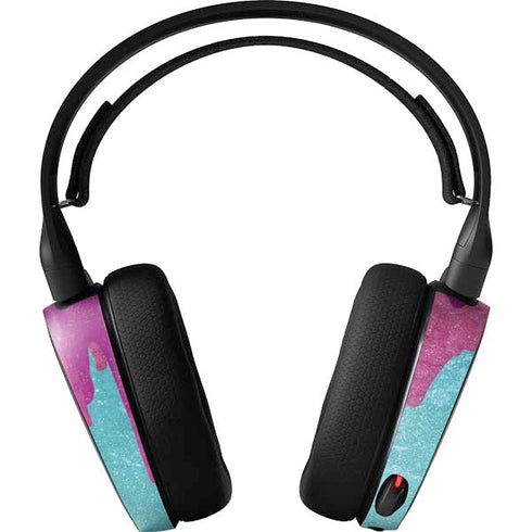 Paint Splatter Purple SteelSeries Arctis 3 Skin