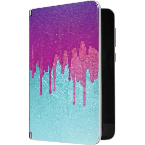 Paint Splatter Purple Surface Duo Skin
