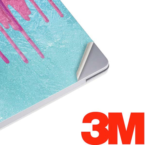 Paint Splatter Purple Surface Laptop 2 Skin