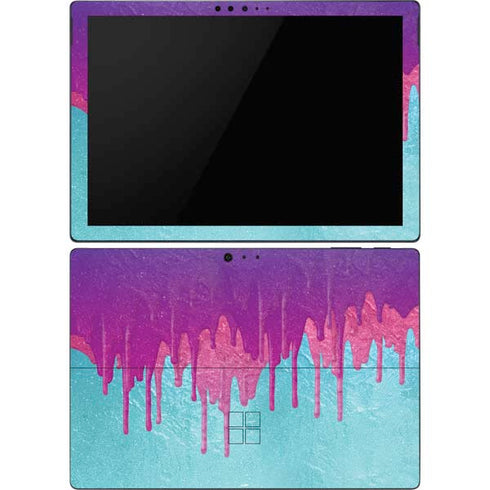 Paint Splatter Purple Surface Pro 6 Skin