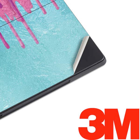 Paint Splatter Purple Surface Pro 7 Skin