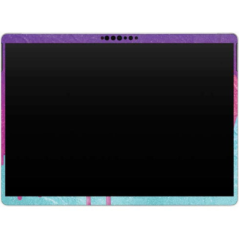 Paint Splatter Purple Surface Pro 8 Skin