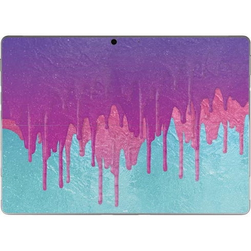 Paint Splatter Purple Surface Pro 9 Skin