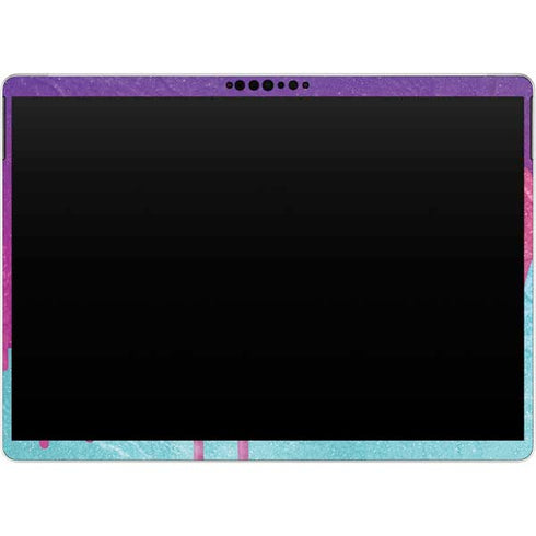 Paint Splatter Purple Surface Pro 9 Skin