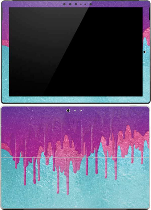 Paint Splatter Purple Surface Pro (2017) Skin