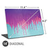 Paint Splatter Purple Universal Laptop 14in (11.4 x 8.2in) Skin