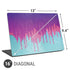 Paint Splatter Purple Universal Laptop 16in (13 x 9.4in) Skin