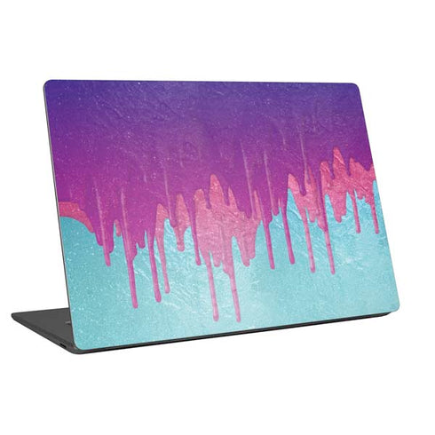 Paint Splatter Purple Universal Laptop 17in (13.8 x 10in) Skin