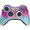 Paint Splatter Purple Xbox 360 Wireless Controller Skin