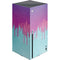 Paint Splatter Purple Xbox Series X Console Skin