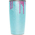 Paint Splatter Purple Yeti 20oz Tumbler Skin