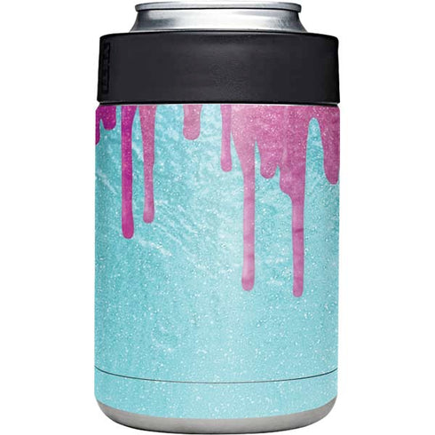 Paint Splatter Purple Yeti Colster Can Insulator Skin