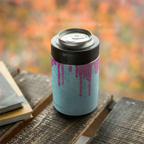 Paint Splatter Purple Yeti Colster Can Insulator Skin