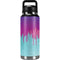 Paint Splatter Purple YETI Rambler 36oz Bottle Skin