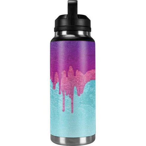 Paint Splatter Purple YETI Rambler 36oz Bottle Skin