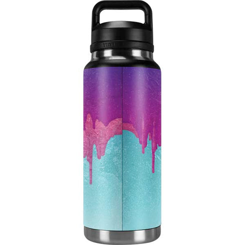 Paint Splatter Purple YETI Rambler 36oz Bottle Skin