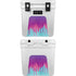 Paint Splatter Purple YETI Roadie 24 Hard Cooler Skin