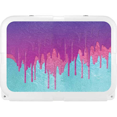 Paint Splatter Purple YETI Tundra 35 Hard Cooler Skin