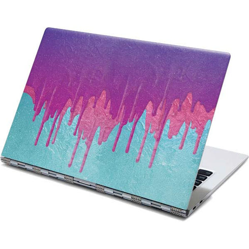 Paint Splatter Purple Yoga 910 2-in-1 14in Touch-Screen Skin