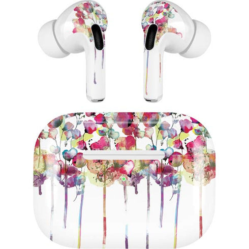 Painted Flowers AirPods Pro 2nd Gen Skin