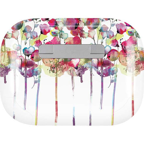 Painted Flowers AirPods Pro 2nd Gen Skin