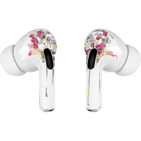 Painted Flowers AirPods Pro 2nd Gen Skin