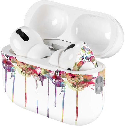 Painted Flowers AirPods Pro 2nd Gen Skin