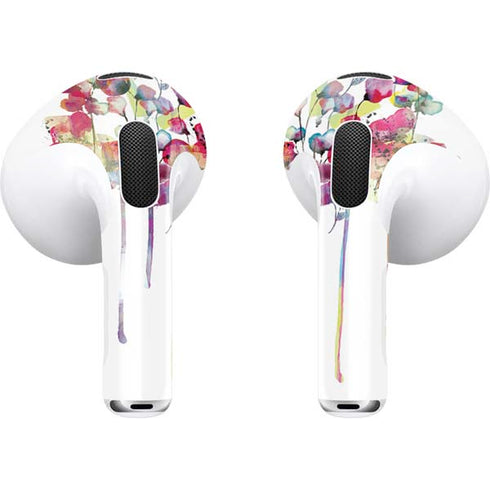 Painted Flowers Apple AirPods (3rd Gen 2021) Skin