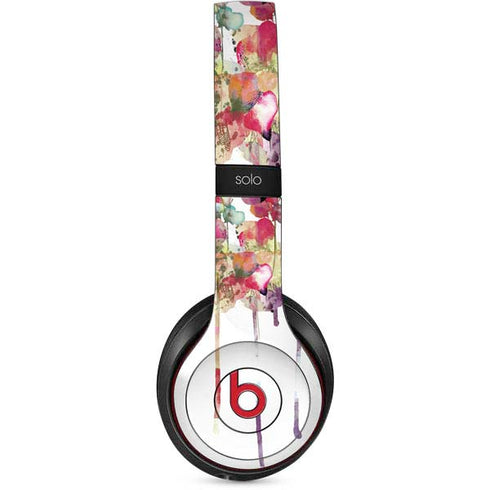 Painted Flowers Beats Solo 2 Wireless Skin