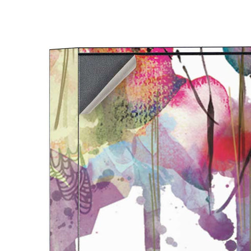 Painted Flowers Corsair 4000D Tempered Glass Mid-Tower ATX Case Skin