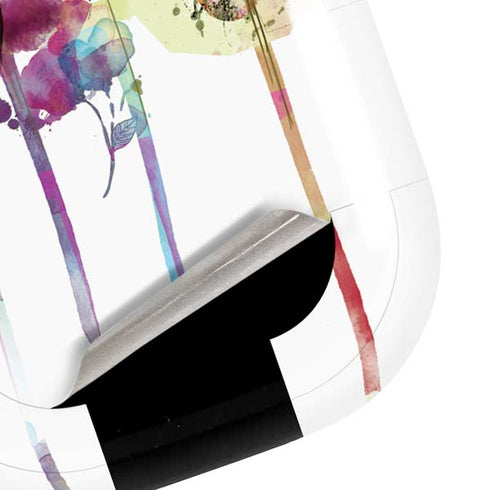 Painted Flowers Galaxy Buds Live Skin