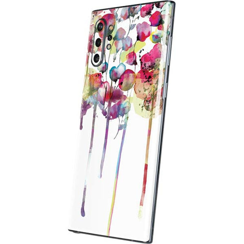 Painted Flowers Galaxy Note 10 Plus Skin