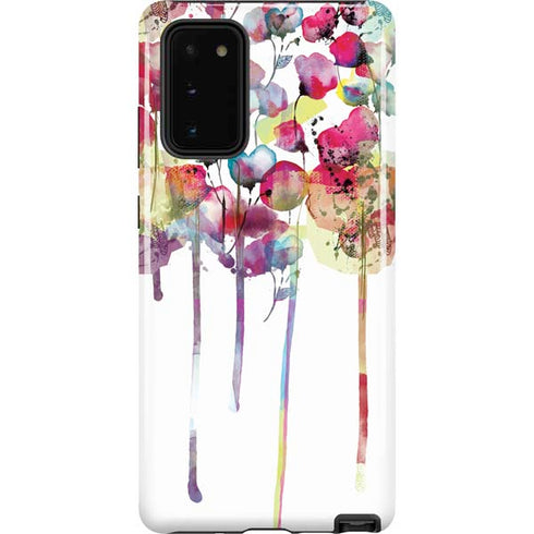 Painted Flowers Galaxy Note20 5G Pro Case