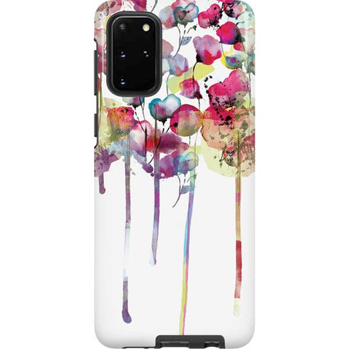 Painted Flowers Galaxy S20 Plus Pro Case