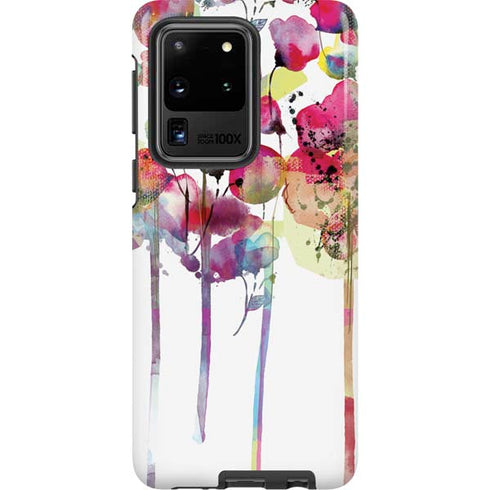 Painted Flowers Galaxy S20 Ultra 5G Pro Case