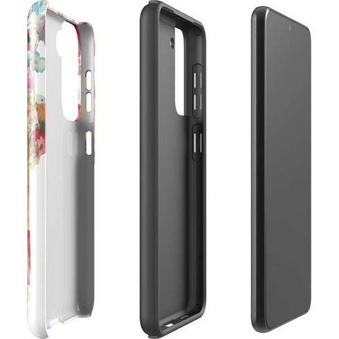 Painted Flowers Galaxy S21 FE Pro Case
