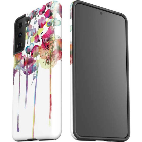 Painted Flowers Galaxy S21 FE Pro Case
